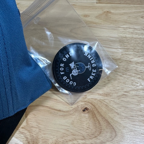 Travis Matthew Rum Days Snapback Hat Blue Golf Party 110 Flex Cap New With TAG - Picture 2 of 10